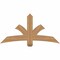Ekena Millwork Davenport Timber Gable Bracket, Western Red Cedar, 60"W x 30"H x 5 1/2"D x 5 1/2"F, 12/12 Pitch GBW060X30X0606DAV00SWR - alternate 1